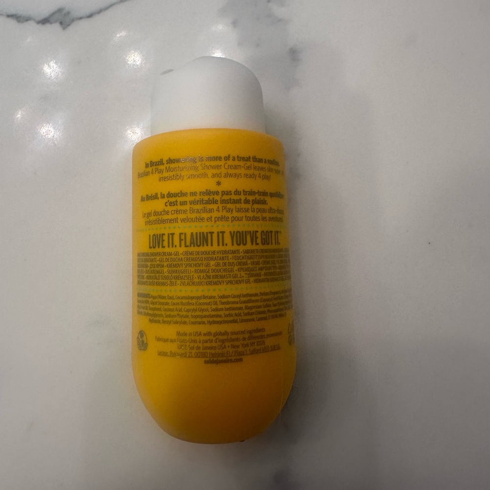 Sol de Janeiro Brazilian 4 Play Moisturizer Shower Cream Gel 90 ml 3 oz New - Picture 3 of 3